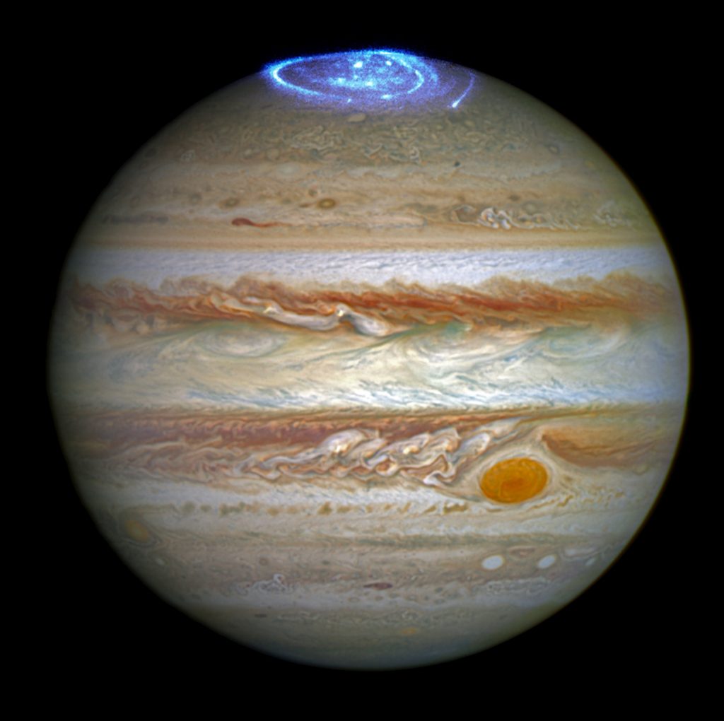 De reuzenplaneet Jupiter