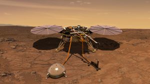 InSight landt op Mars